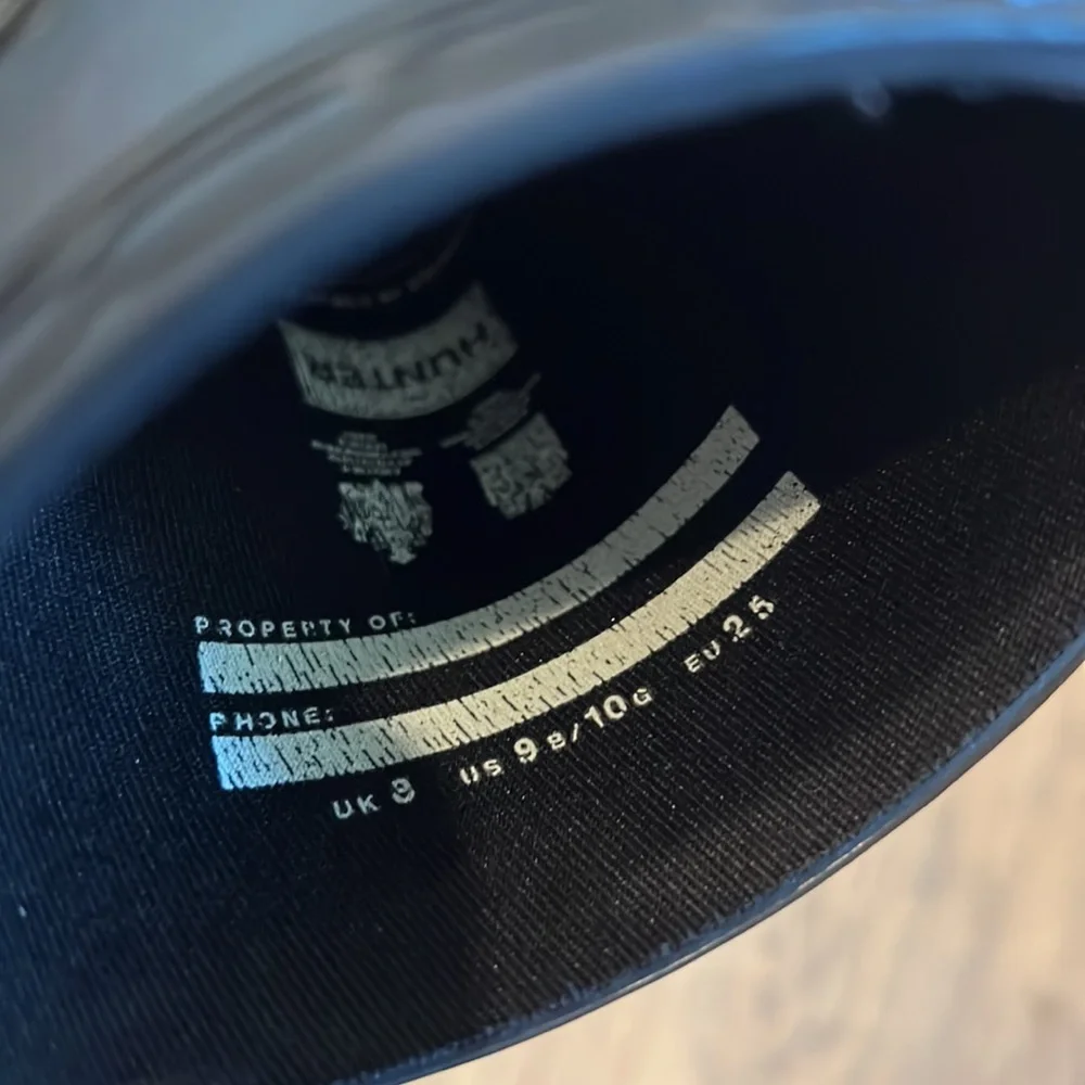 Hunter biker rain boots - Picture 3 of 4